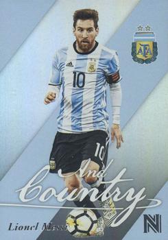 2017 Panini Nobility - For Club And Country #10B Lionel Messi Front