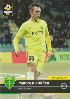 2017-18 SportZoo Futbalové Slovensko #S007 Miroslav Kacer Front