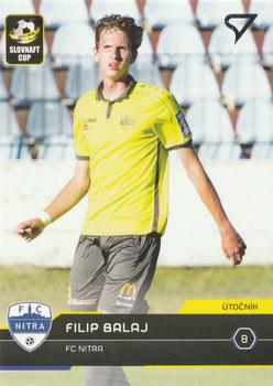 2017-18 SportZoo Futbalové Slovensko #S108 Filip Balaj Front