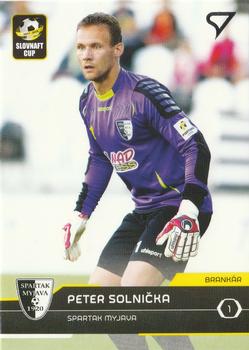 2017-18 SportZoo Futbalové Slovensko #S133 Peter Solnicka Front