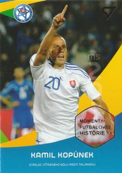 2017-18 SportZoo Futbalové Slovensko - Momenty MS 2010 JAR #MM04 Kamil Kopunek Front