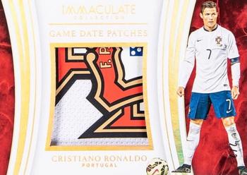 2017-18 Panini Immaculate Collection - Game Date Patches #GDP-CR7 Cristiano Ronaldo Front