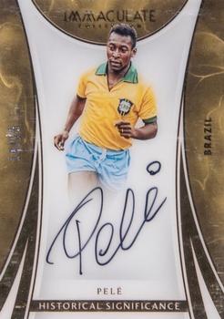 2017-18 Panini Immaculate Collection - Historical Significance #HS-P Pele Front