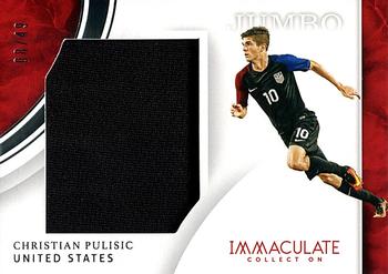 2017-18 Panini Immaculate Collection - Jumbo Memorabilia #JM-CP Christian Pulisic Front