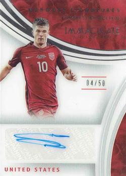 2017-18 Panini Immaculate Collection - Marquee Signatures #MS-CP Christian Pulisic Front