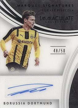 2017-18 Panini Immaculate Collection - Marquee Signatures #MS-LPI Lukasz Piszczek Front