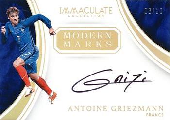 2017-18 Panini Immaculate Collection - Modern Marks Gold #MM-AG Antoine Griezmann Front