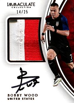 2017-18 Panini Immaculate Collection - Premium Patch Autographs Bronze #PP-BW Bobby Wood Front