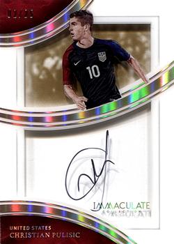 2017-18 Panini Immaculate Collection - Shadowbox Signatures #SS-CP Christian Pulisic Front