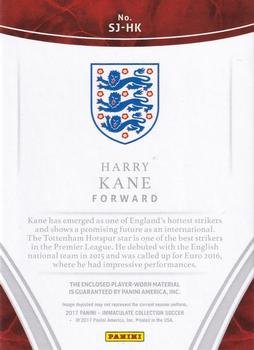 2017-18 Panini Immaculate Collection - Sponsor Patches #28 Harry Kane Back