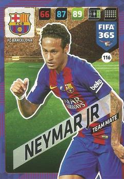2017-18 Panini Adrenalyn XL FIFA 365 #116 Neymar Jr. Front