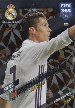 2017-18 Panini Adrenalyn XL FIFA 365 #123 Cristiano Ronaldo Front