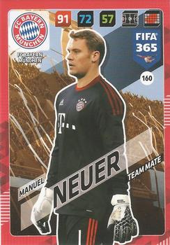 2017-18 Panini Adrenalyn XL FIFA 365 #160 Manuel Neuer Front