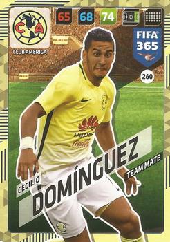 2017-18 Panini Adrenalyn XL FIFA 365 #260 Cecilio Domínguez Front