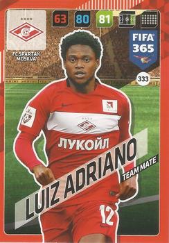 2017-18 Panini Adrenalyn XL FIFA 365 #333 Luiz Adriano Front