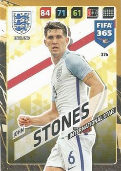2017-18 Panini Adrenalyn XL FIFA 365 #376 John Stones Front