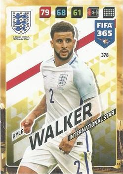 2017-18 Panini Adrenalyn XL FIFA 365 #378 Kyle Walker Front