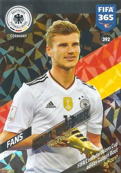 2017-18 Panini Adrenalyn XL FIFA 365 #392 Timo Werner Front