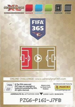 2017-18 Panini Adrenalyn XL FIFA 365 #396 Niklas Süle Back