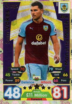 2017-18 Topps Match Attax Premier League - Man of the Match #388 Sam Vokes Front