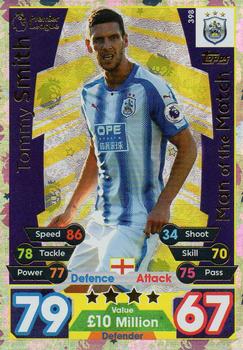 2017-18 Topps Match Attax Premier League - Man of the Match #398 Tommy Smith Front