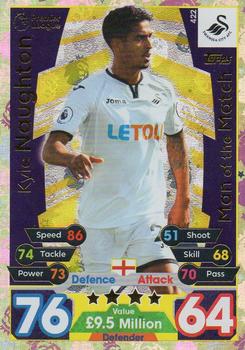 2017-18 Topps Match Attax Premier League - Man of the Match #422 Kyle Naughton Front