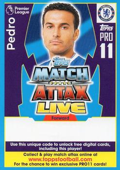 2017-18 Topps Match Attax Premier League - Pro 11 Match Attax Live code cards #PL18-CIPR07 Pedro Front