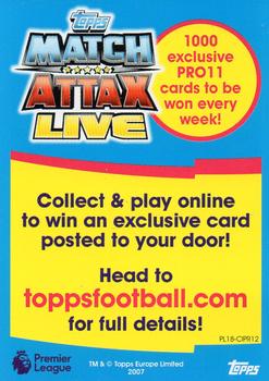 2017-18 Topps Match Attax Premier League - Pro 11 Match Attax Live code cards #PL18-CIPR12 Marc Albrighton Back