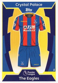 2017-18 Topps Match Attax Premier League - Kit #K6 Crystal Palace Front