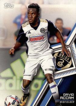 2018 Topps MLS #108 David Accam Front