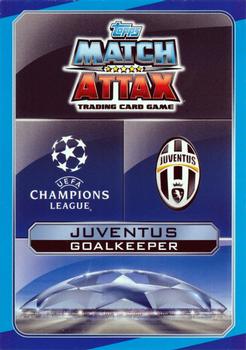 2016-17 Topps Match Attax UEFA Champions League - 100 Club #100C1 Gianluigi Buffon Back