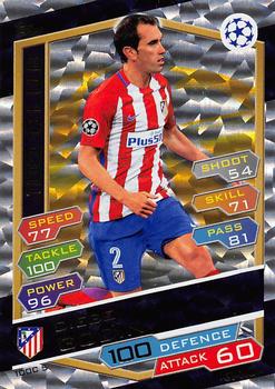 2016-17 Topps Match Attax UEFA Champions League - 100 Club #100C5 Diego Godín Front
