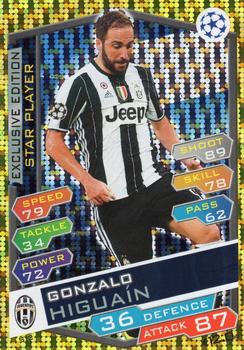 2016-17 Topps Match Attax UEFA Champions League - Exclusive Edition #S2 Gonzalo Higuain Front
