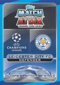 2016-17 Topps Match Attax UEFA Champions League - Exclusive Edition #S6 Wes Morgan Back