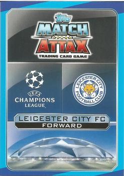 2016-17 Topps Match Attax UEFA Champions League - Exclusive Edition #S13 Jamie Vardy Back