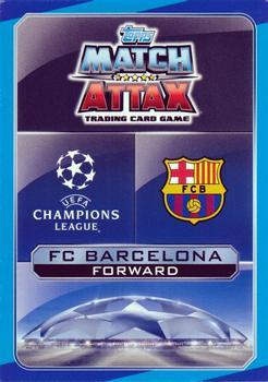 2016-17 Topps Match Attax UEFA Champions League - Limited Edition Silver #LEPA Lionel Messi Back