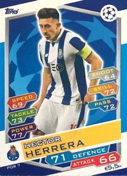 2016-17 Topps Match Attax UEFA Champions League - FC Porto Update #POR7 Hector Herrera Front