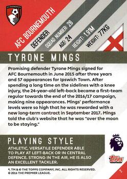 2017-18 Topps Premier Gold #2 Tyrone Mings Back
