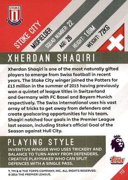 2017-18 Topps Premier Gold #112 Xherdan Shaqiri Back