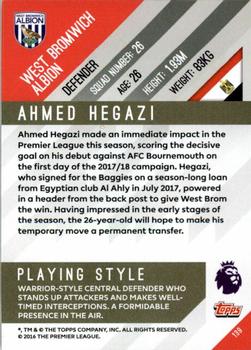 2017-18 Topps Premier Gold #139 Ahmed Hegazi Back