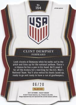 2017-18 Panini Select - Camo #154 Clint Dempsey Back