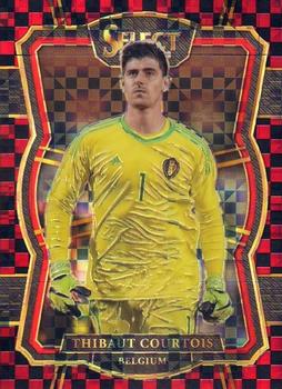 2017-18 Panini Select - Checkerboard #125 Thibaut Courtois Front