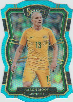 2017-18 Panini Select - Light Blue Die Cut #162 Aaron Mooy Front