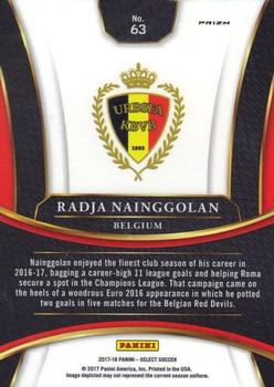 2017-18 Panini Select - Multi-Color #63 Radja Nainggolan Back