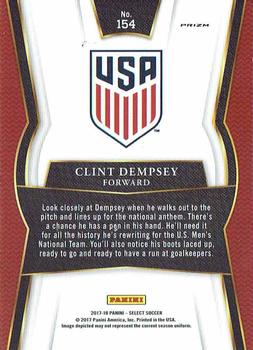 2017-18 Panini Select - Multi-Color #154 Clint Dempsey Back