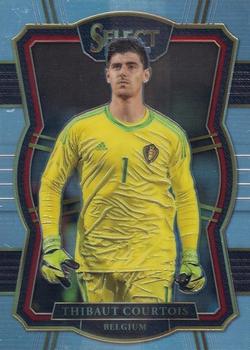 2017-18 Panini Select - Silver #125 Thibaut Courtois Front