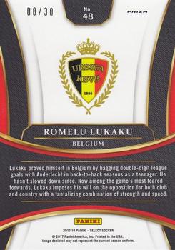 2017-18 Panini Select - Tie-Dye #48 Romelu Lukaku Back