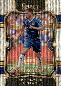 2017-18 Panini Select - Equalizers #EQ-6 Eden Hazard Front