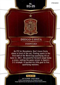 2017-18 Panini Select - Equalizers #EQ-25 Diego Costa Back