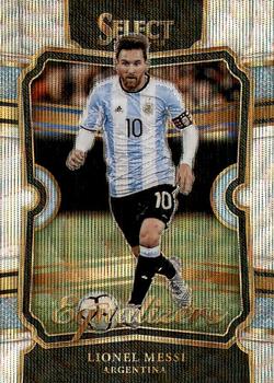 2017-18 Panini Select - Equalizers #EQ-26 Lionel Messi Front